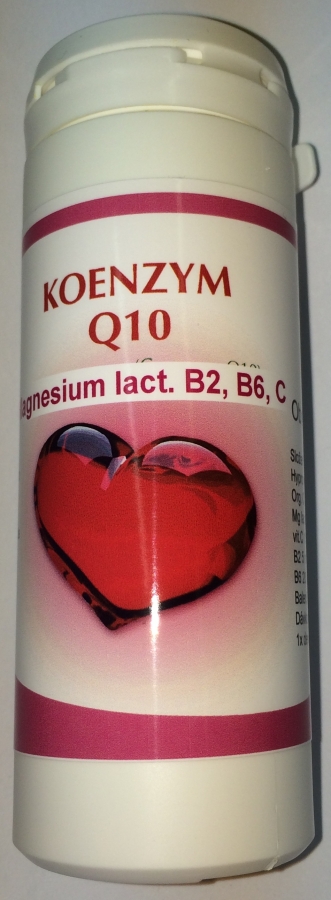 Nature Force Vegetariánské kapsle Q10 s Magnesiem laktát, vit.B2, B6, C  100 ks 