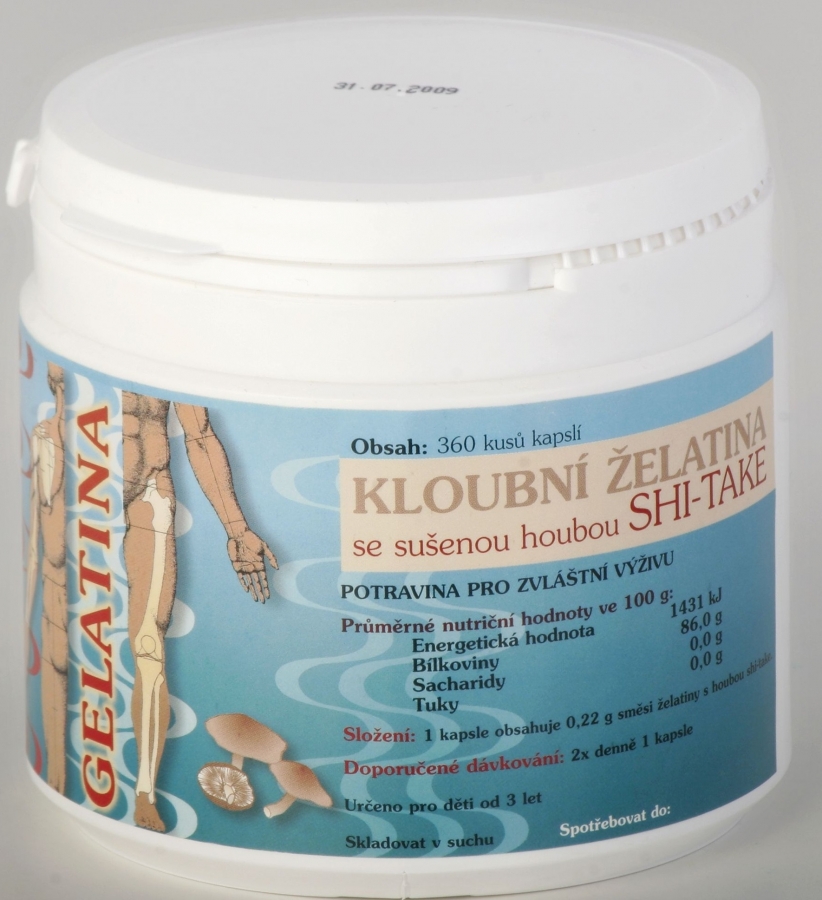 Nature Force želatina se Shiitake 360 ks 